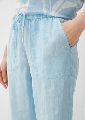 s.Oliver Tapered Hose in Blau
