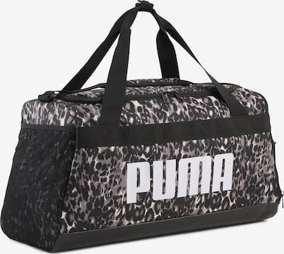 PUMA Sports Bag 'Challenger' in One size in Brown / Taupe / Black / White, Item view