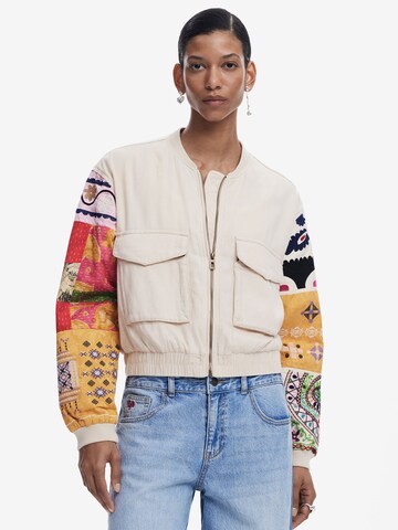 Desigual Tussenjas 'Austin' in Beige: voorkant