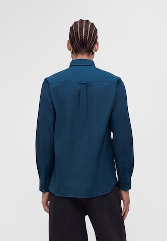 Lyle & Scott Regular fit Button Up Shirt in Blue