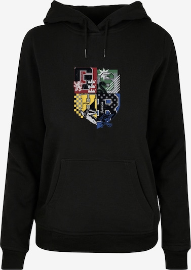 ABSOLUTE CULT Sweatshirt 'Harry Potter - Varsity Hogwarts' in blau / gelb / schwarz / weiß, Produktansicht
