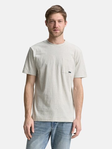 TOM TAILOR Shirt in Wit: voorkant