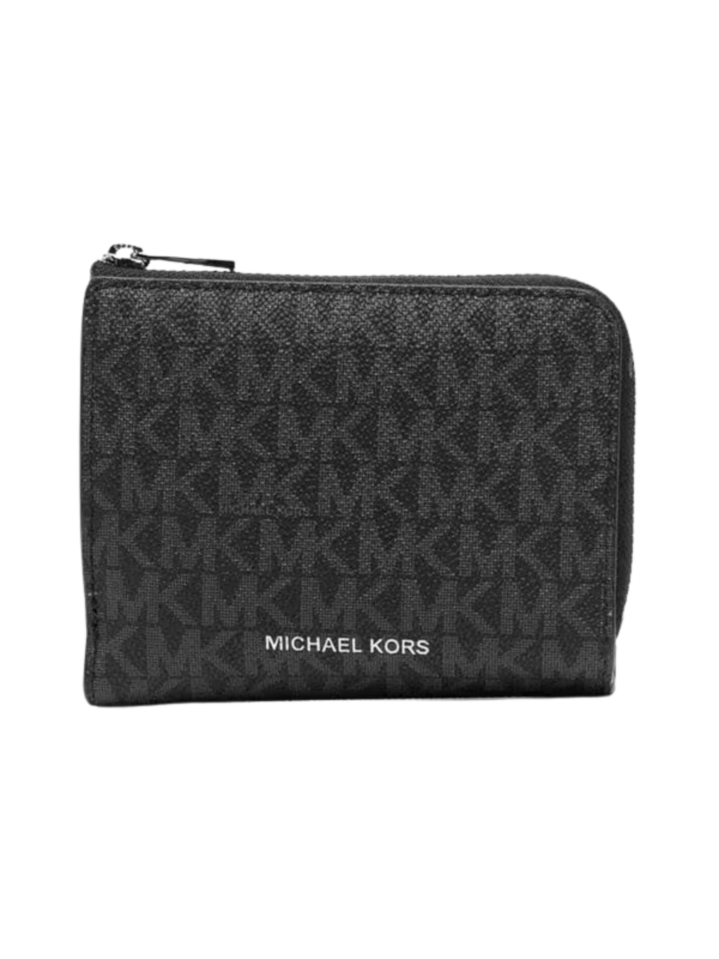 Michael Kors Portemonnaie 'HUDSON'‌‌‌ in Schwarz: Vorderseite