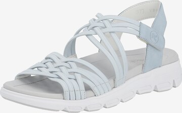 Rieker EVOLUTION Sandals in Blue: front