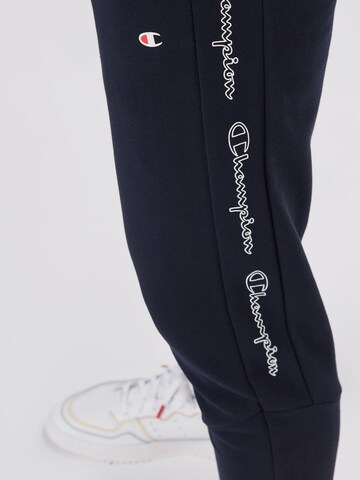 Effilé Pantalon Champion Authentic Athletic Apparel en bleu