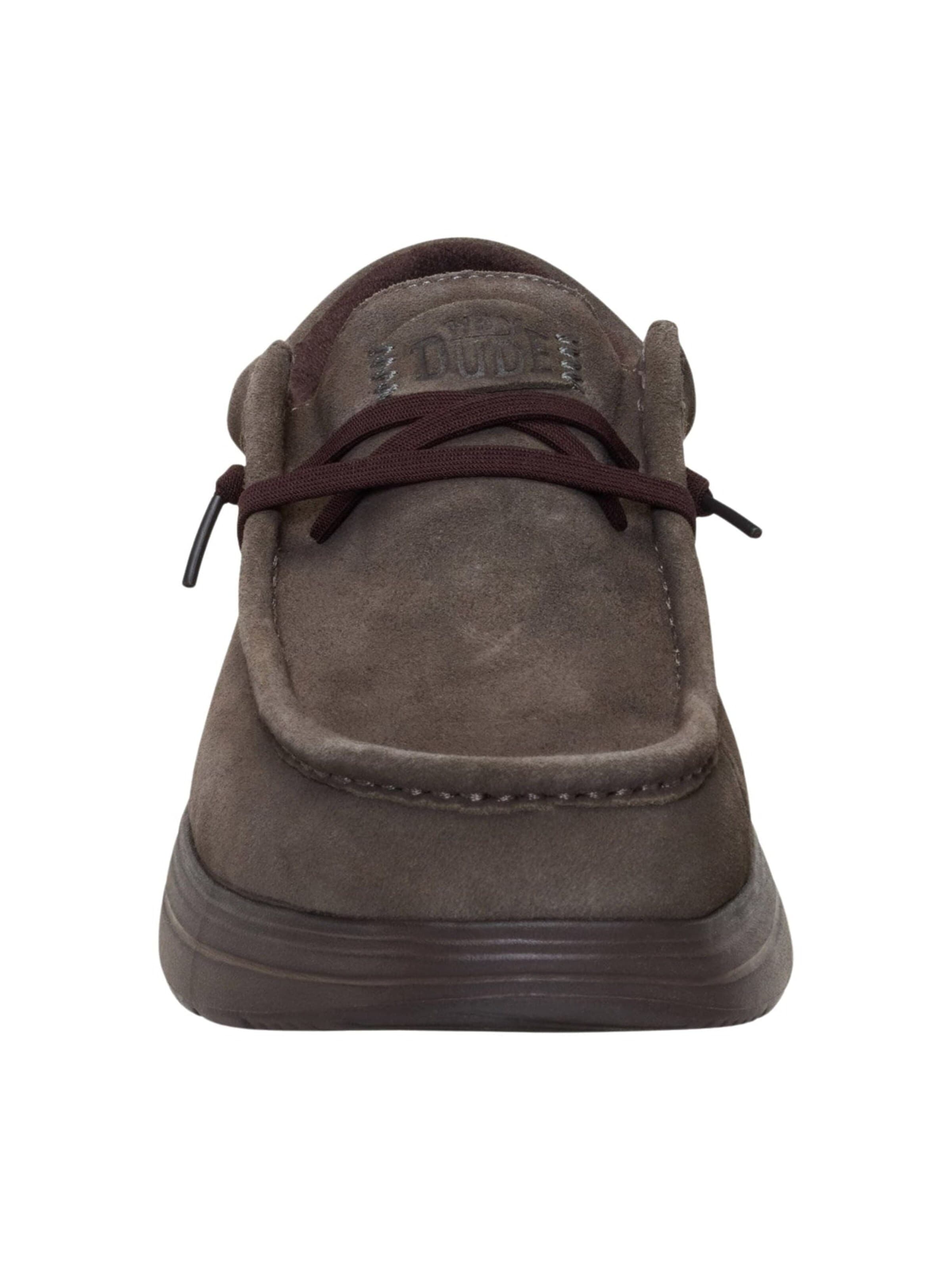 HEY DUDE Mockasin 'Wally COMF Suede' i brun