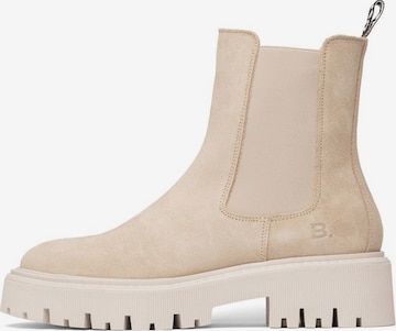 Bianco Chelsea Boots 'BIAGARBI' in Beige: front