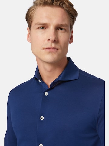 Boggi Milano Regular Fit Hemd in Blau