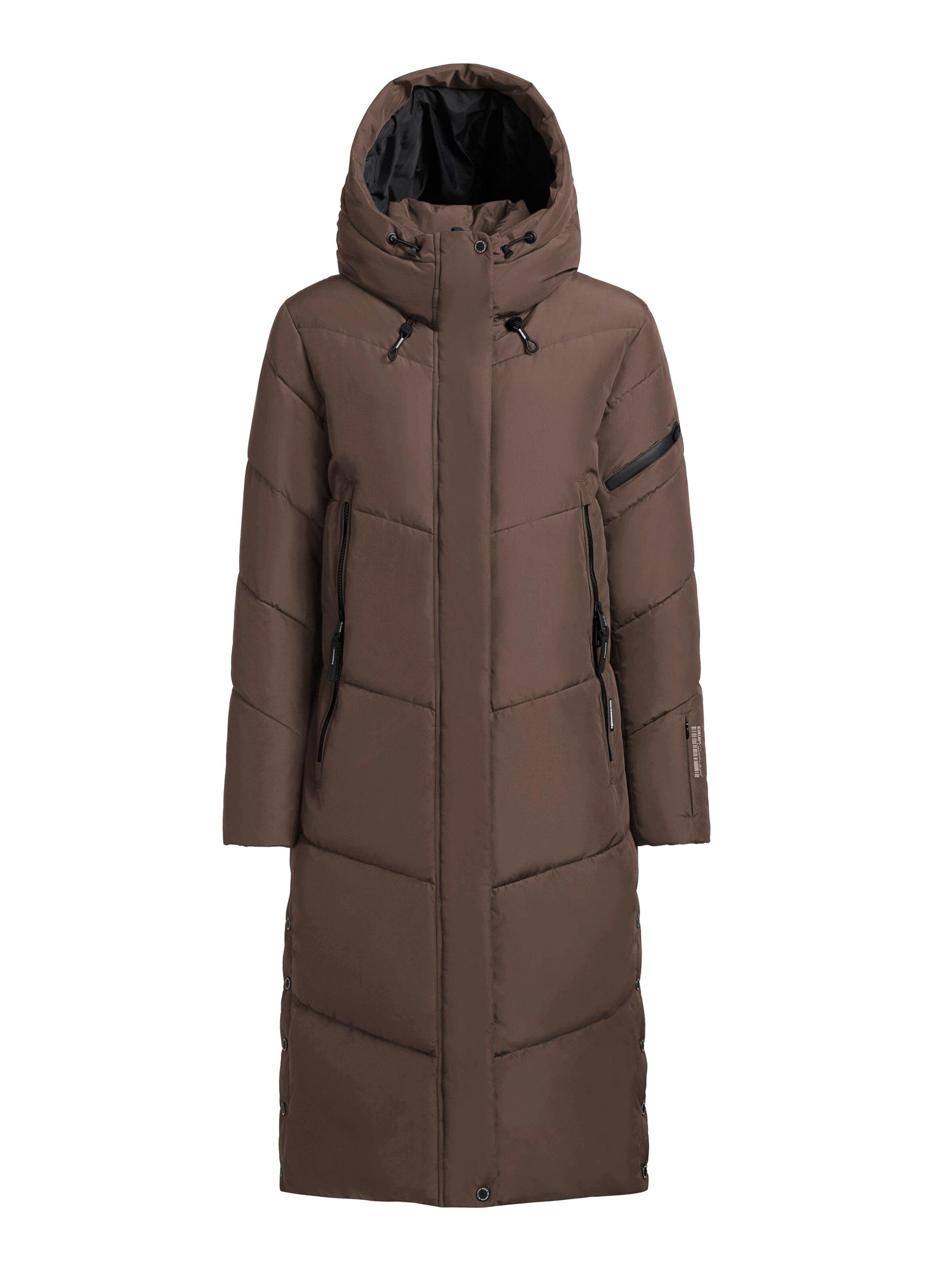 khujo Winter coat 'Sonje6-YM' in Brown: front