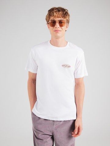 T-Shirt 'CRAYON WAVE' BILLABONG en blanc