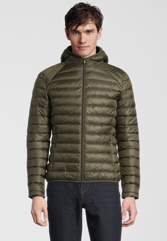 JOTT Winterjacke 'Nico' in Grün: Vorderseite
