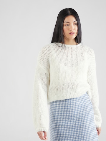 QS Pullover i hvid: forside