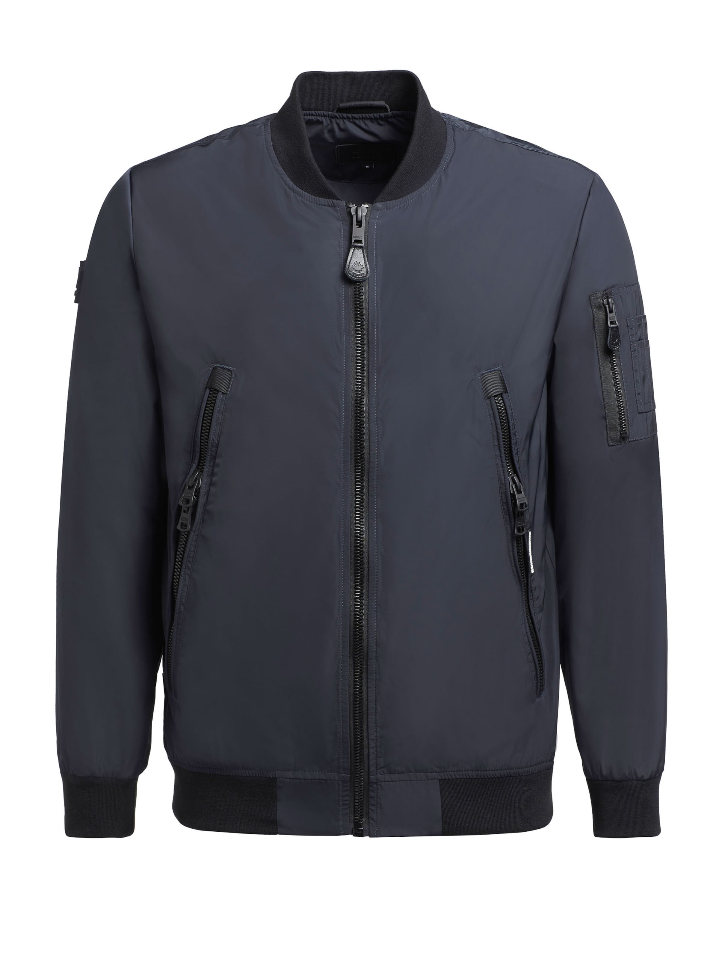 khujo Jacke 'Astile3' in Grau: Vorderseite