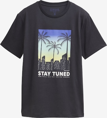 TOM TAILOR T-Shirt in Grau: Vorderseite
