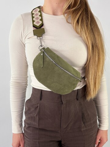 lePelou Gürteltasche 'ONDA small' in Grün