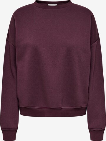 ONLY Sweatshirt in Rot: Vorderseite