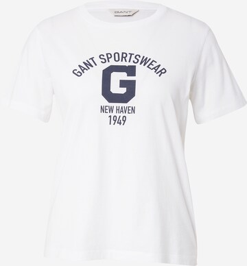 GANT T-Shirt in Weiß: predná strana