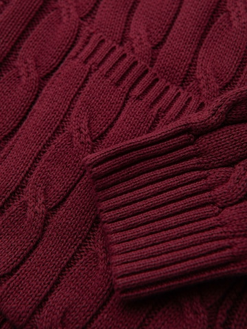 Ombre - Cárdigan en rojo