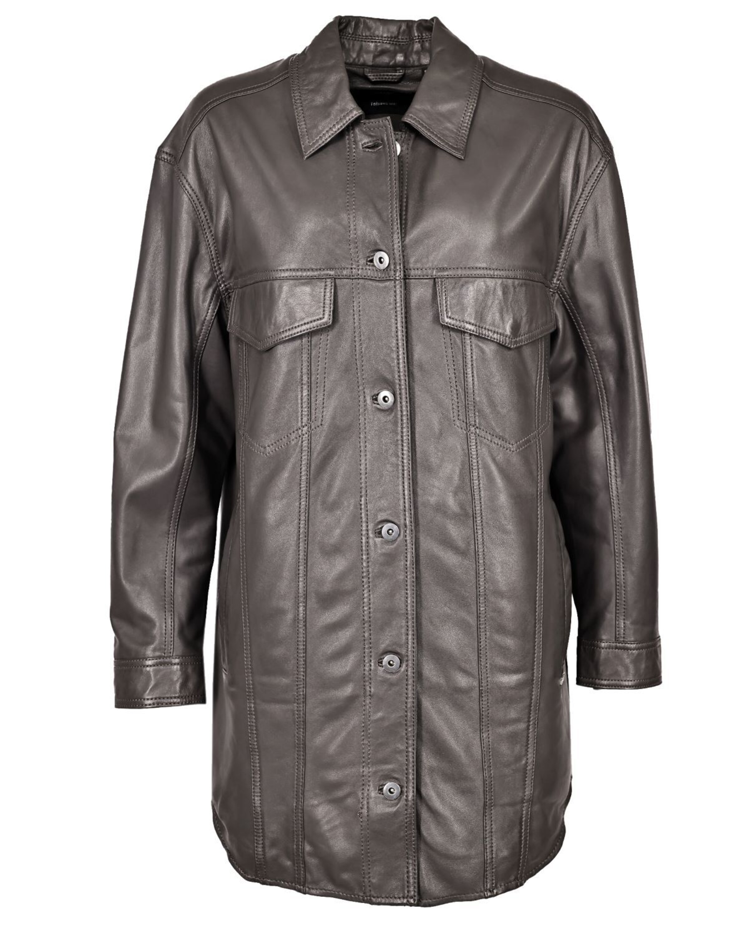 Maze Tussenmantel in Bruin: voorkant