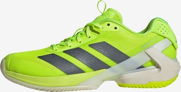 ADIDAS PERFORMANCE - Calzado deportivo 'Adizero Ubersonic 5' en verde: frente