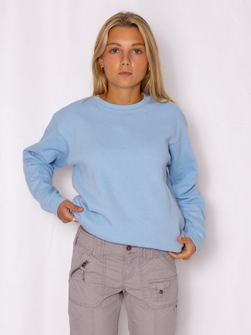 FRUIT OF THE LOOM Sweatshirt 'Crewneck sweatshirt' in Blue: front