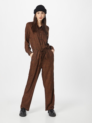 Kaffe Jumpsuit 'Vilera' in Brown: front