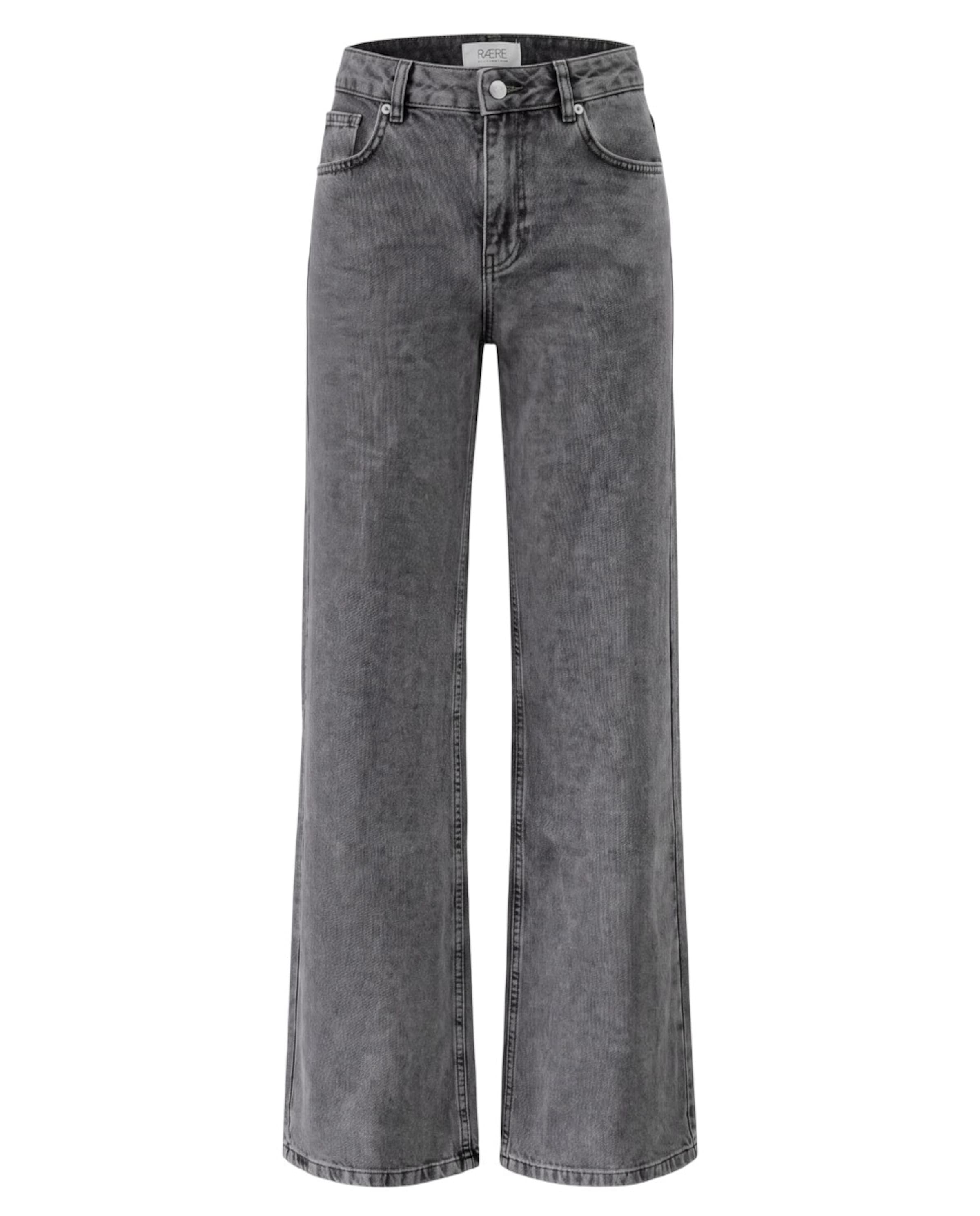 Wide leg Jeans 'Tilda' di RÆRE by Lorena Rae in grigio: frontale