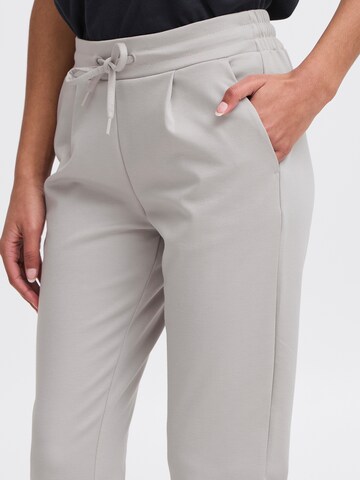 ICHI Tapered Hose 'KATE PA2' in Grau