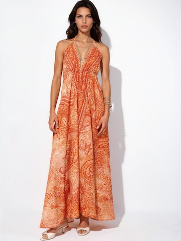 Hiccup Kleid in Orange: Vorderseite