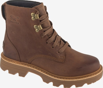 Bottines à lacets 'Revel' SOREL en marron : devant