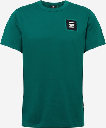 G-Star RAW T-Shirt in Grün: predná strana