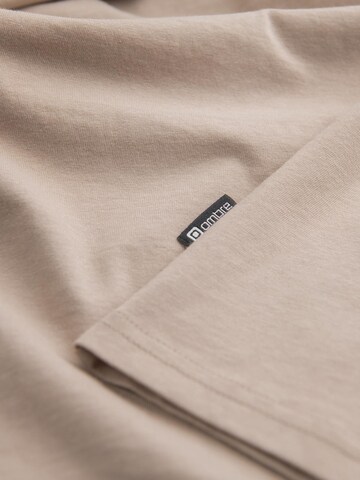 T-Shirt Ombre en beige