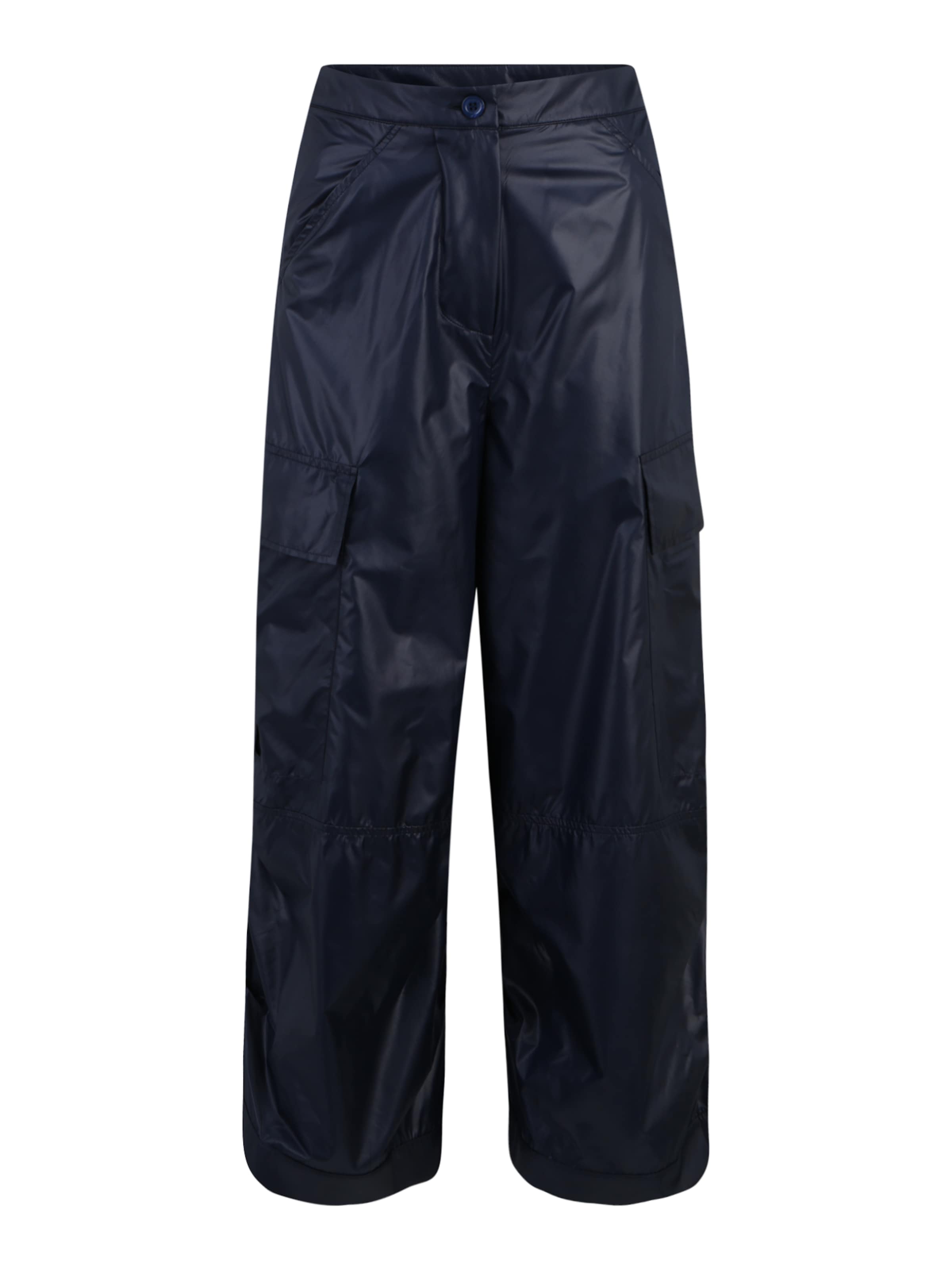 ABOUT YOU REBIRTH STUDIOS Loose fit Trousers 'Dodo' in Blue: front