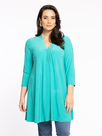 Yoek Tunic in Blue: front