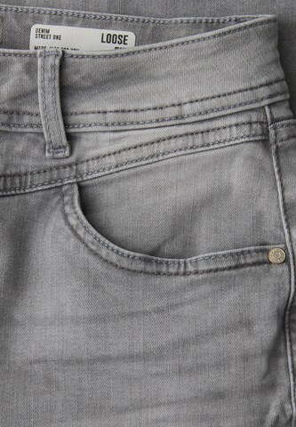 STREET ONE Loosefit Jeans in Grau