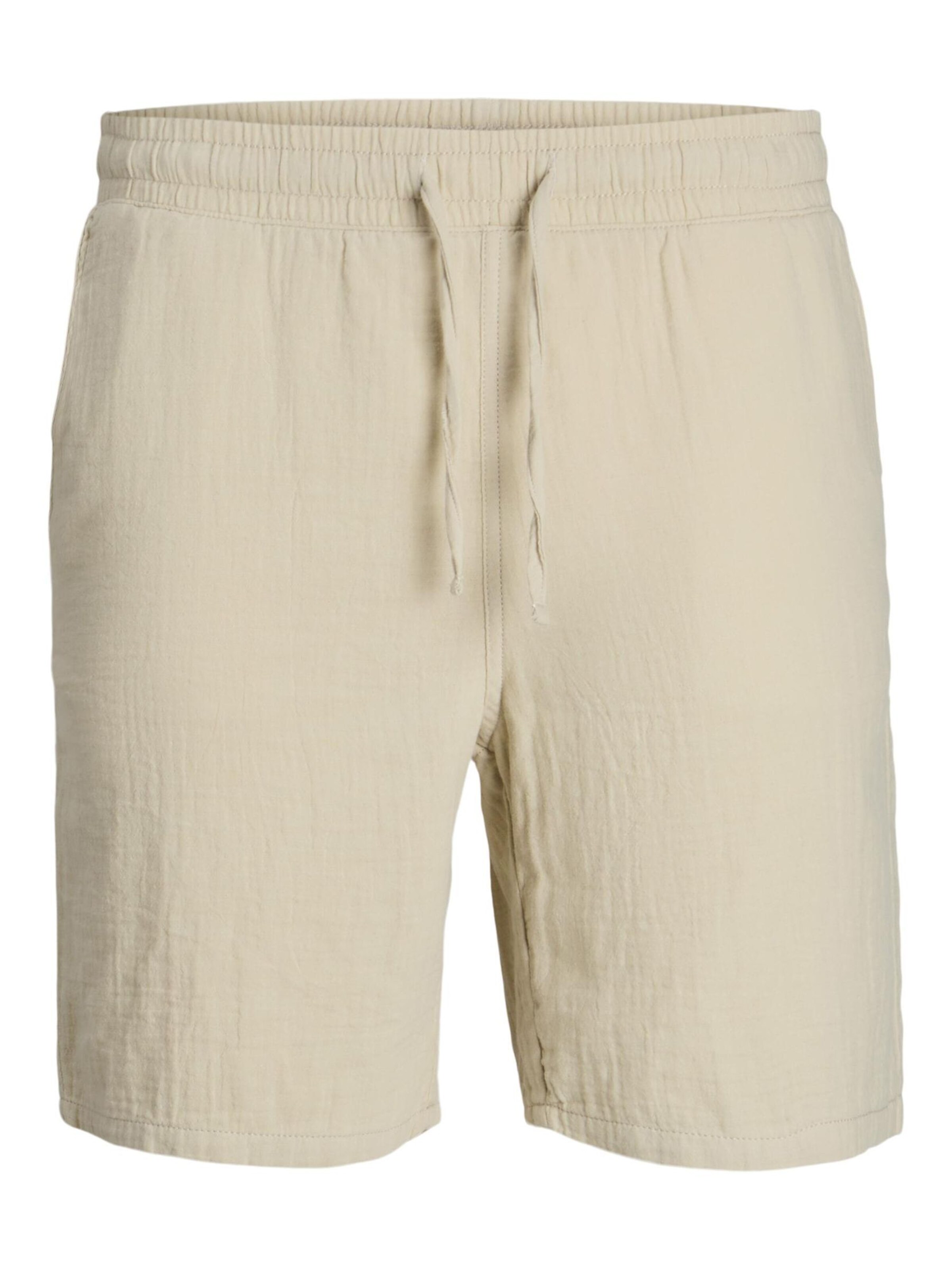 Pantalon fonctionnel JACK & JONES en beige : devant