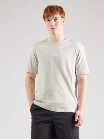 T-Shirt fonctionnel ADIDAS SPORTSWEAR en blanc : devant