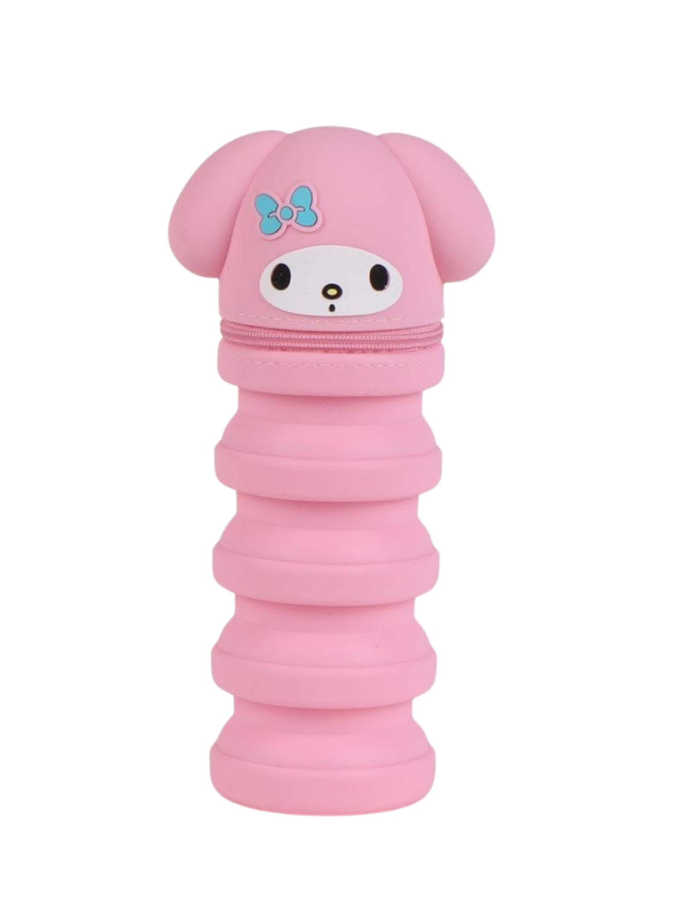 Cerdá Bag 'Federmäppchen Silikon Hello Kitty' in Pink: front