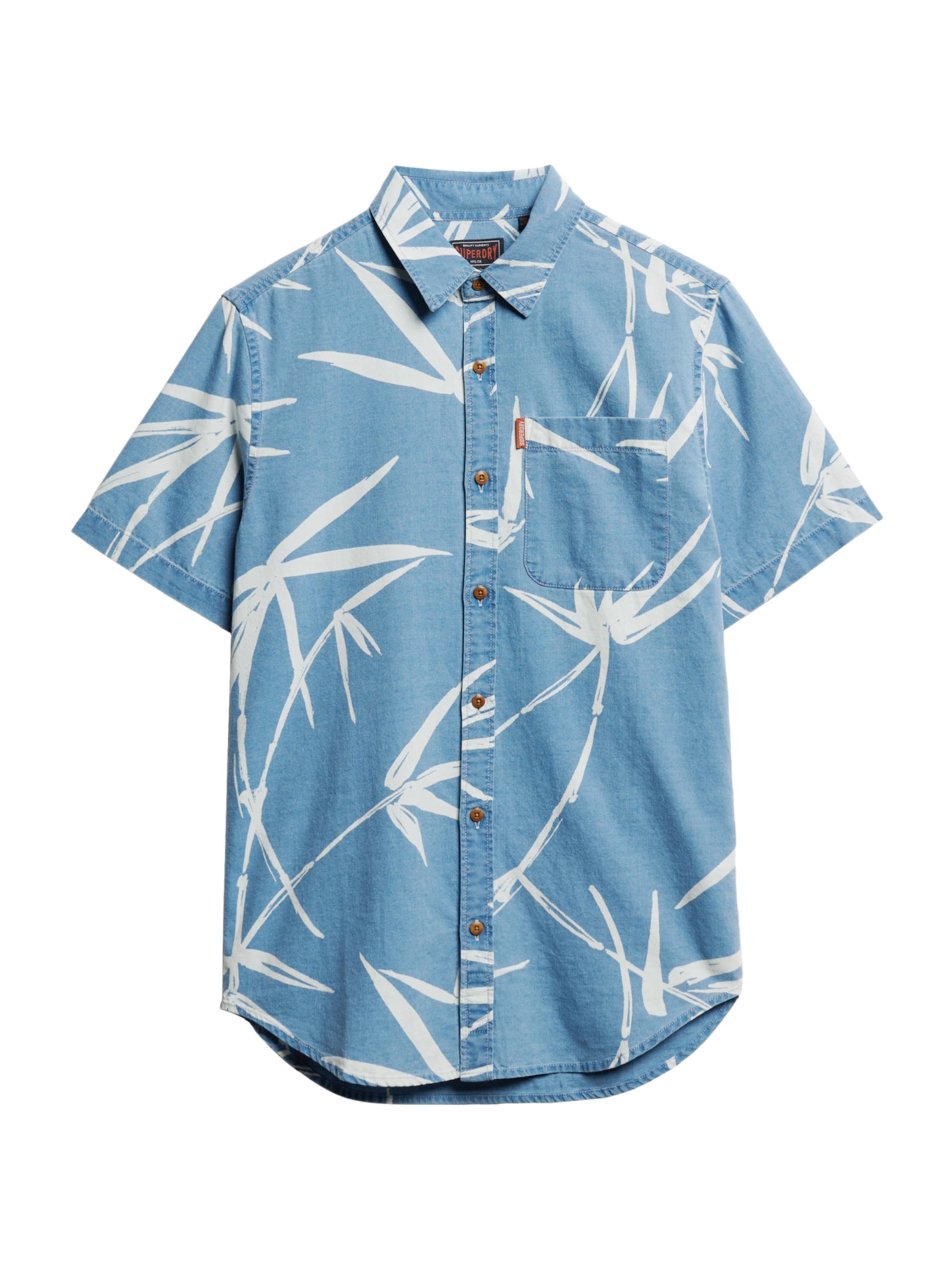 Regular fit Camicia di Superdry & Co in blu: frontale