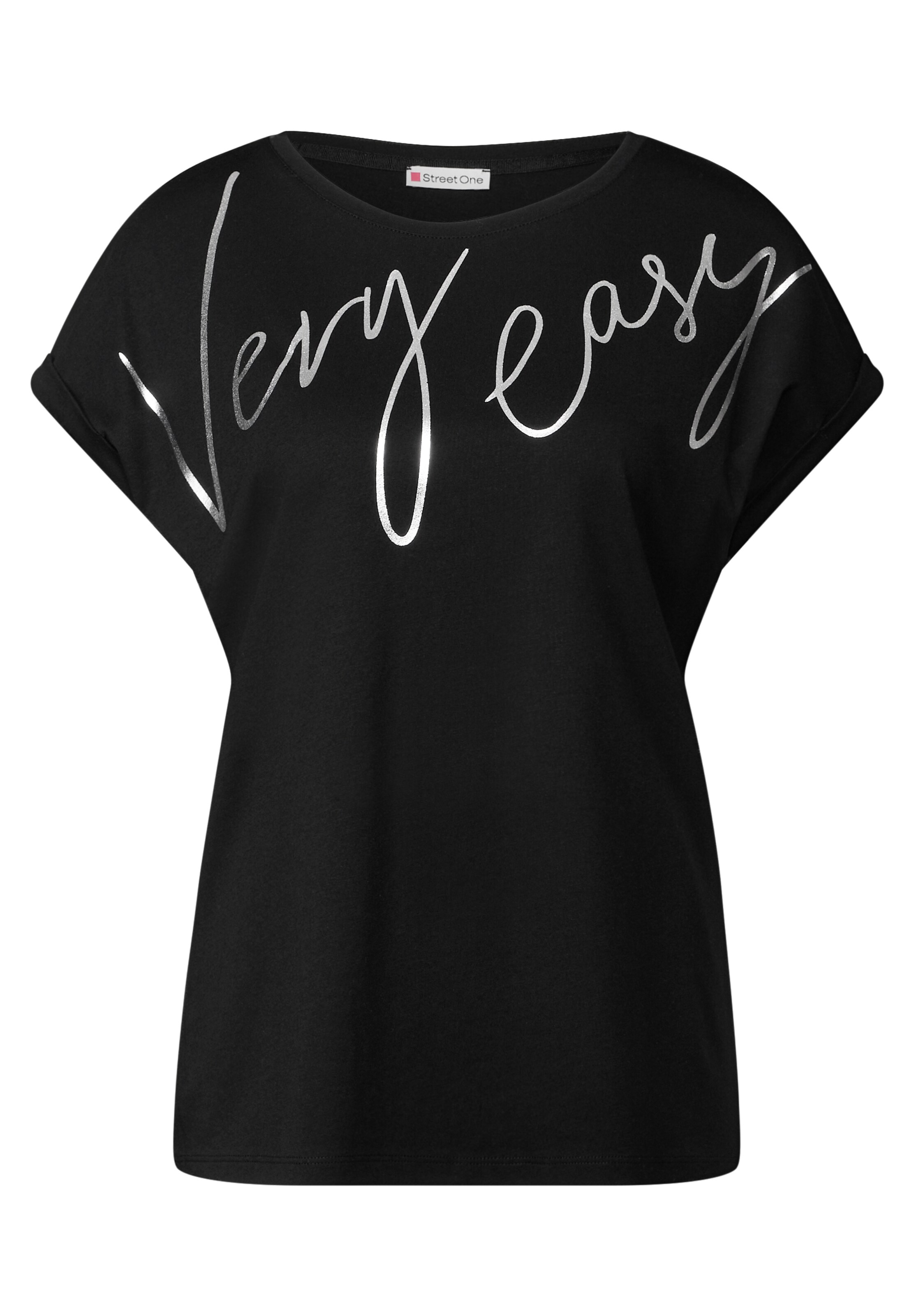 STREET ONE Shirt in Black: front