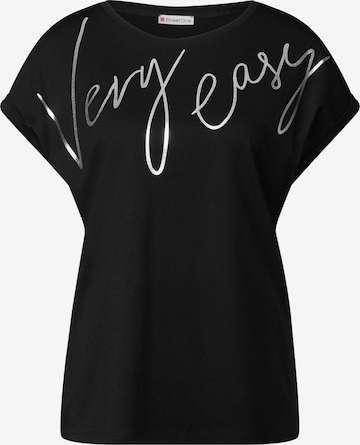 STREET ONE Shirt in Black: front