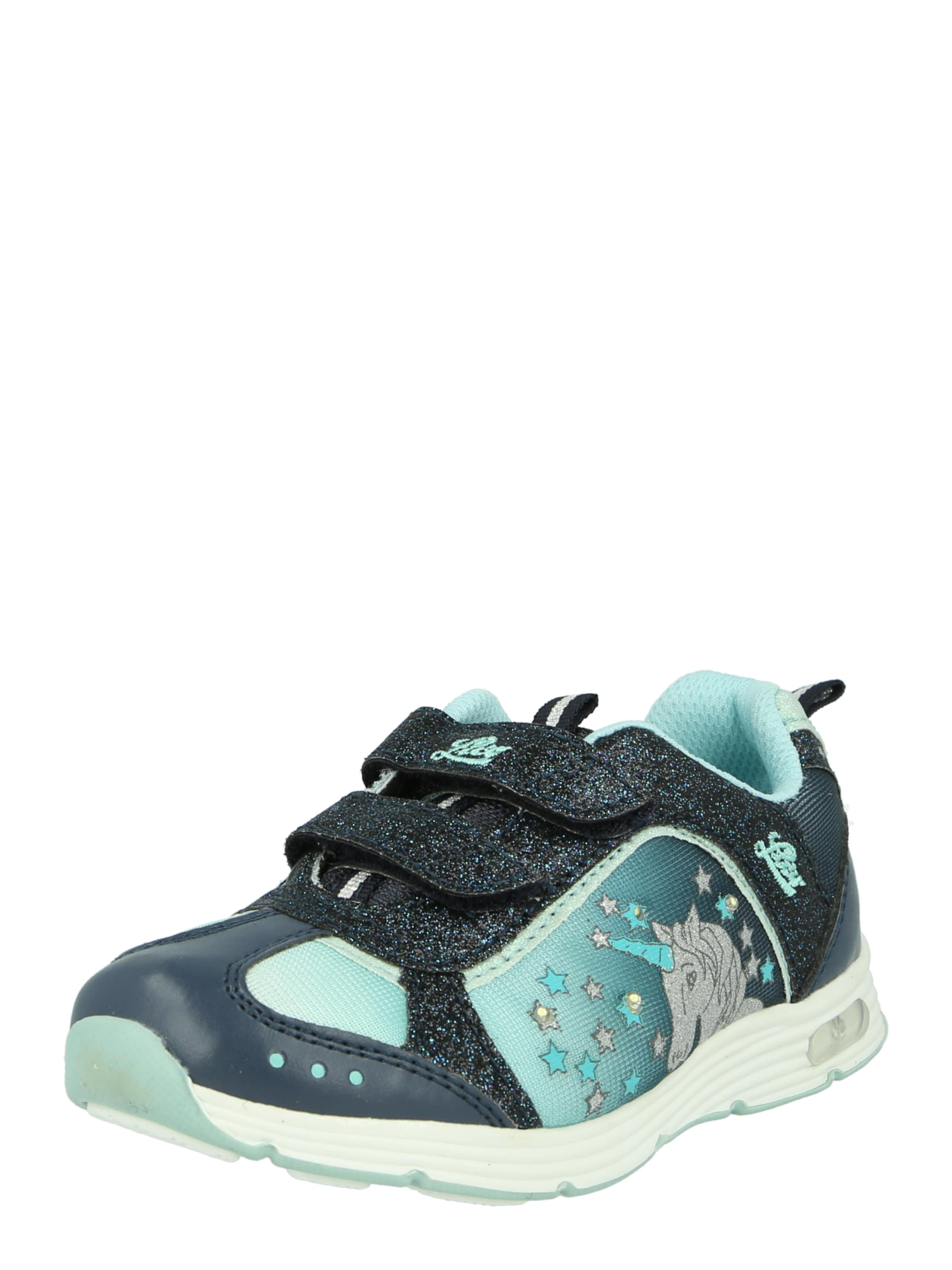 LICO Sneaker 'Unicorn' i blå: framsida