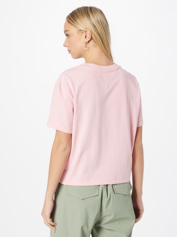 Tricou de la Tommy Jeans pe roz