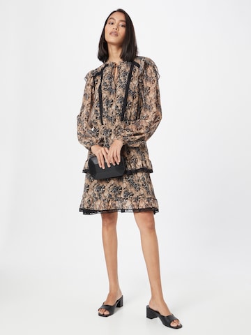 Sofie Schnoor Shirt Dress in Brown