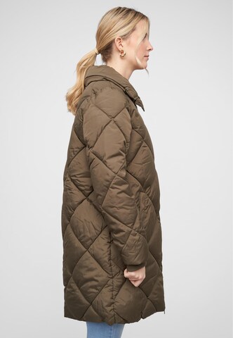 VILA Winter jacket 'VIAdaya' in Brown