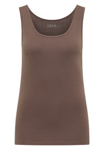 CECIL Top in Brown: front