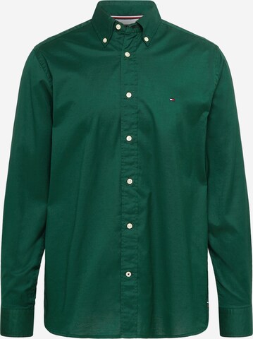 TOMMY HILFIGER - Camisa en verde: frente