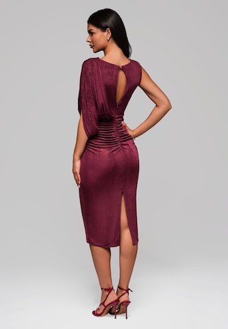 Ombre Evening dress in Red