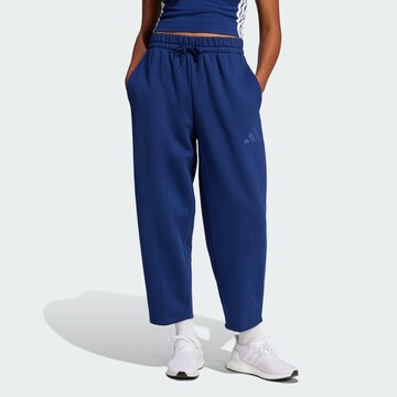 Loosefit Pantalon de sport 'Essentials' ADIDAS SPORTSWEAR en bleu : devant
