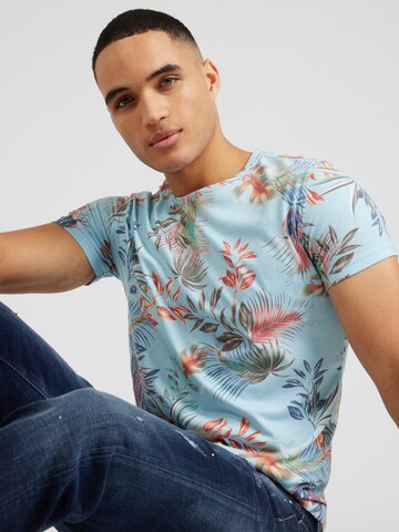 Key Largo Shirt 'PALERMO' in Blue